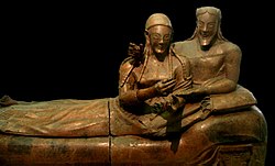 Etruskisch echtpaar